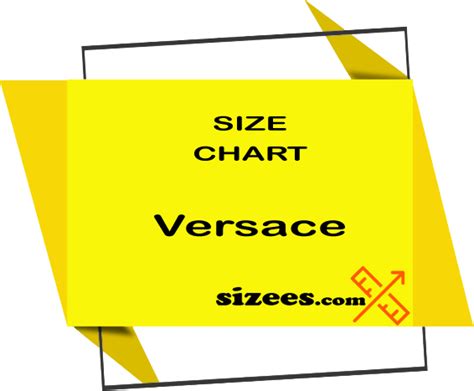 versace travel size|versace size chart uk.